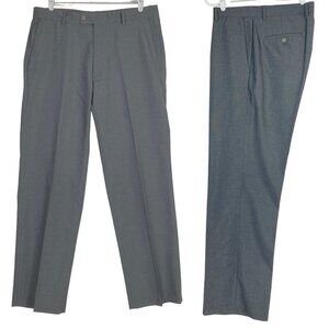 1926 Originals Men's Grey Pants Size 36x32 Straight Fit Flat Front Slash Pockets